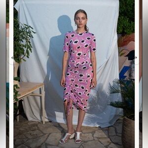 Untitled in Motion Nexus Printed Cover-Up Dress